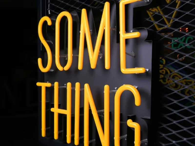 LED Acrylic Faux Neon sign for Shops